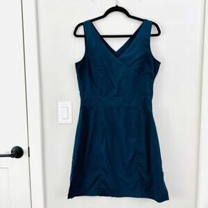 Jack Wolfskin Blue Cinch Waist Dress Size 8